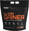 Rivalus Clean Gainer - Ciocolata Fudge 10 Liră - Delicious Lean Mass Gainer cu proteine lactate premium, Complex Carbohidrați și lipide de calitate, Nu substanțe interzise, Made in USA