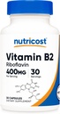 Nutricost Vitamina B2 Riboflavină Capsule