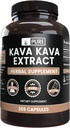 INGREDIENTE ORIGINALE PURE Kava Kava (365 capsule) Fără fileuri de magneziu sau orez, întotdeauna pure, verificate
