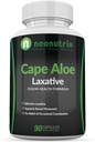 Cape Aloe Laxative naturale pentru constipație Relief- Promovează mișcarea sănătoasă Bowel- Supliment pentru bărbați și femei - Herbal Detox - 90 Capsule - Made in the USA by Neonutrix