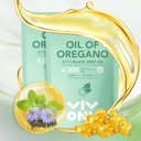 VivoNu ulei de Oregano cu ulei de semințe negru, ulei echilibrat de capsule de Oregano, OreganoOil Softgels organice,Carvacrol,Thymochinonă, Non-GMO
