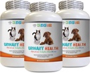 Cat Suplimentul de sănătate urinară - Animale de companie Complex de sănătate urinară - pentru câini și pisici - Advanced Bladder Support - Pastile de fructe de pădure pentru pisici - 3 sticle (270 tratează)