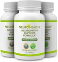 Suport pentru nervi Formula pentru neuropatie - Suplimentul dvs. Salvator pentru nervi cu vitamine B și acid lipoic alfa - Absorbție rapidă pentru discomfort nervos - 180 capsule