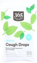 365 de Whole Foods Market, Cough Drops, Sugar Free Menthol, 25 Count