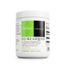 DAVINCI Labs D3/K2 lichid - lichid Vitamina D & Vitamina K Supliment pentru sanatatea osoasa, suport cardiac si absorbtie de calciu - 30ml (30 Servings)