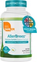 Zahler AllerBreez Immune System Support Formula cu Vitamina C, Querbetin, Vitamina B5, MSM & Stinging Nettle - Sezonier & Year-Round Immune Supplement Supplement, Drist Alergy Supplement (180 capsule)