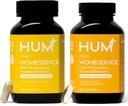 HUM Womb Service Suplimente postnatale şi prenatale pentru femei, OBGYN Formulate cu VEGAN DHA, Choline & Folate, Curate Daily Nutrients, Pre-to-Post de suport pentru sarcina, 30 Vegan capsule & 30 Softgels