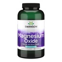 Swanson Magneziu Bone & Muscle Health Support 200 Milligrame (2 capsule per 400 mg care servesc oxid de magneziu) 500 Capsule