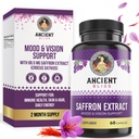 Extract de Saffron capsule vechi Mood & Eye Supplement, extract de șofran Apetit Management de greutate supresant pentru femei & bărbați (60 capsule)