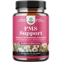 Suplimentul de suport PMS pentru femei Echilibrul hormonal pentru femei şi discomfort menstrual cu DIM, Chasteberry, Black Cohosh & Ashwagandha - pentru perioada Cramps Ease, Menopause Bloating, Mood Swing 