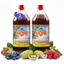 Tahiti Trader Original High Potence Noni Juice - Suc de fructe Noni pură cu afine și zmeură - Ecologic Antioxidant Superfood Supporting Energy & Body Health - (32oz, 2 Pack)