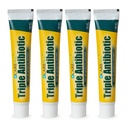 CareAll Triple Antibiotic Ointment 1.0 oz (4 ambalaj), Primul ajutor pentru zgârieturi minore, tăieturi, și Burns pentru a ajuta la prevenirea infecției, Comparativ cu Ingredientele active ale brandului lider
