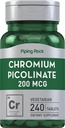 Piping Rock Crom Picolinat 200mcg 