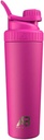 AeroBottle Cryo Shaker Cup, izolat din oțel inoxidabil sticla de apă și agitator de proteine, amestecă proteine și antrenament pre cu tehnologie de amestecare tulbure, fără bila de amestecare sau Wisk, 26oz, Rosy Sunset Pink