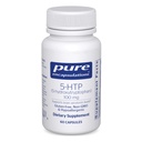 Pure Encapsulations 5-HTP 100 mg - Brain Health, Sleep Regulation & Appetit Support* - 5- Hydroxitriptofan - Gluten Free & Non-GMO - 60 Capsule