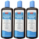 3 pachet terapeutice cărbune Tar gel Sampon anti matreata - Psoriazis, Dermatita seboreica, 16 oz fiecare flacon - dimensiune mare - Gel T
