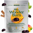 Oamenii plantelor WonderBurn Metabolism & Cravings Control Gummies, Zero Sugar, Ripe Mango Flavor (60 Count)