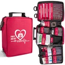 Kit de prim ajutor, truse de prim ajutor Trauma cu Compartimente Labelle Molle System, Kituri profesionale de urgență pentru acasă, Birou, Masina, Outdoor, Drumeții, Călătorie, Camping