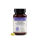 NatureWise Vitamina K2 600mcg Supliment cu MK-7 100mcg & MK-4 500mcg - Formula Biodisponibilă îmbunătățită - K Complex pentru sănătatea oaselor și a inimii - Vegan, gluten gratuit, non-GMO -90 Softgels[3-Month Supply]