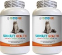 Cat UTI Supliment - CAT de sănătate urinară Formula - Suport Bladder Sănătate - Natural Complex - Extract de afine pentru pisici - 2 flacon (180 tratează)