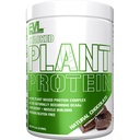 Evlution Nutrition Stacked Plant Proteine Powder, Vegan, Non-GMO, Gluten-Free, Probiotice, BCAAs, Fiber, Complex de Proteina de bază de plante, 300G (Ciocolata naturala)