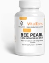 Bee Polen Suppliment - Bee Pollen, Propolis, și Royal Jelly - Vitaleons Bee Pearl - Fiecare Pearl are vitamine, microelements, polifenoli și antioxidanți (vegetarian, 60 Capsule)