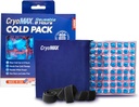 CryoMAX Cold Pack, Reusable, Latex Free, 8 ore de terapie rece, mare, 12" x 12" (1 Conte)