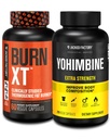 Fabrica de Jacked Fat Burner cu Yohimbine - Suplimente termogenice pentru bărbaţi şi femei - Burn-XT termogenic Fat Burner & Yohimbine Supliment de extra Putere 2.5mg, 270 Capsule