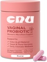 Ruolai Feminin's Vaginal- pH Balanta si prebioticele cu Lactobacillus - Promoveaza sanatoasa Flora Vaginala & Vaginal Odor,60 Conte
