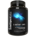Laboratoare inteligente 1MG 5-MTHF Methylfolat, 120 capsule, 120 zile de aprovizionare, cel mai bun supliment de acid folic de valoare ca Quatrefolic, activat Folat, 1MG = 1000mcg, 5 metiltetrahidrofolat