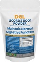 Suplimentul DGL Licorice: Suporturi Digestive Health, Suport Gut Lining, DGL Pulbere pentru Wellness, Licorice Root Extract pulbere, 140 serv.