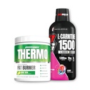 PROSUPPS Termal Fat Arde praf termogenic Rita picant și 1500 L-Carnitina Berry - Managementul greutății și antrenament pre - Energie, Mood, Appetite Control -