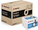 Dealmed 4" x 4" Burete chirurgicale, 8-Ply, Non-Woven Absorbtive Burete de țigări pentru îngrijirea rănilor, Kituri de prim ajutor și facilități medicale, 200 Conte (Cazul de 20)