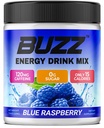 Morning Buzz Energetic Drink Powder - Energizant Boost Drink Mix - Sugar-Free Energy with Antioxidanti - Dimineata Kickstart si Sports Nutrition Endurance produs - 30 Servings, Blue Raspberry, 8 Ounces