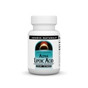 Sursa Naturals Alpha Acid lipoic susţine metabolismul sănătos al zahărului, funcţia hepatică şi generarea de energie* -100 mg -60 comprimate