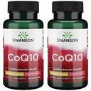 Swanson CoQ10 - Ajuta la promovarea sanatatii inimii, a suportului energetic si ajuta sistemul cardiovascular general sanatate - ajuta la mentinerea coenzimei Q10 Supliment - (100 capsule, 120 mg fiecare) (2 ambalaj)