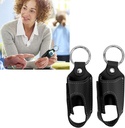 Inhalator Case Holder, 2PCS Astm Inhalator Deţinătorul Portable Storage Protective PU Piele Astm Inhalator Caz Greutate uşoară şi Shell de protecţie pentru utilizare zilnică, Călătorie şi şcoală (Black)