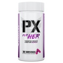 FINAFLEX PX pentru HER - 60 capsule - Îmbunătățește metabolismul termogenic cu cafeină, Ashwagandha & DIM - 30 Servings