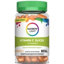 Rainbow Light Gumiile de vitamina C de mare capacitate, Suplimentul Gummy oferă suport antioxidant și imun, cu vitamina C, Vegan și gluten gratuit, 60 Conte