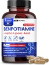 VITAL HERBAL Liposomal Benfotiamine with Alpha Lipoic Acid - Maximum Potency- Support Healthy Metabolism - Made in The USA