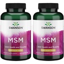 Swanson Msm 1000 mg 120 capsule (2 cutii)
