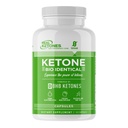 Capsulele de săruri Keto BHB - Capsule de calciu de sodiu şi magneziu BHB cu electroliţi beta-hidroxibutirat de goBHB patentaţi - Suplimentul de cetone exogene pentru focalizare energetică îmbunătăţită şi ketoză rapidă