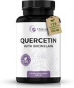 Quercetin cu Bromelain (1000 mg Servings) - 120 Veggie Capsule Supliment - Suporturi Funcții imune sănătoase la bărbați și femei, Vegan, Non-GMO, Made in USA