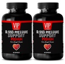 VIP VITAMINS Olive Leaf Extract Super Putere - Suport pentru tensiunea arterială - Mănâncă mai mult fructe (2 sticle - 120 capsule)