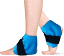 2 Ankle Ice Pack Wrap pentru Umflare, Gel Reutilizabil Ice Pack pentru leziuni la gleznă, Cold Compress Terapie pentru calmarea durerii la picioare, Ahile Tenditis, Fascitis plantară, luxaţii
