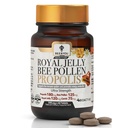 Albina si tu Royal Jelly Tablet, Extract de propolis, Polen albine, 100% Superfood natural, Ultra Pure, Immune Supplement, Imbunatatirea energiei, Focus, Antioxidanti, Proaspete, Keto, Paleo, Gluten-Free 