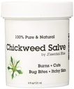 Chickweed Salve 4OZ * 100% Pure * Toate organice naturale fără aditivi * Soothing Anti Itch Cream * Provoacă ajutor de la piele uscată