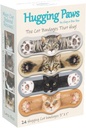 Paws îmbrățișare  Frumoase Bandaje Cat Featuring Cat Picturi de pisici de salvare reale! Mare Cat Lover cadou! 24 Conte Box