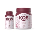 KOS Organic Beet Root Powder + Organic Beet Root Capsule Bundle