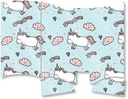 MightySkins Glossy Glitter Skin Compatibil cu Ventolin HFA Astm inhalator - Cute Unicorns 